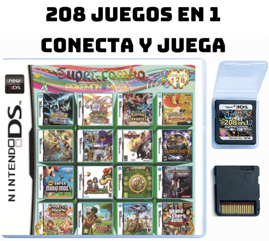 Tarjeta +200 JUEGOS EN 1